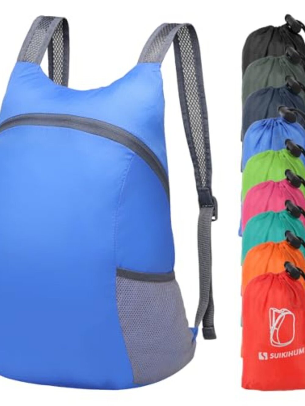 Ultra Lightweight Foldable Packable Travel Hiking Daypack 20L Polyester Backpack